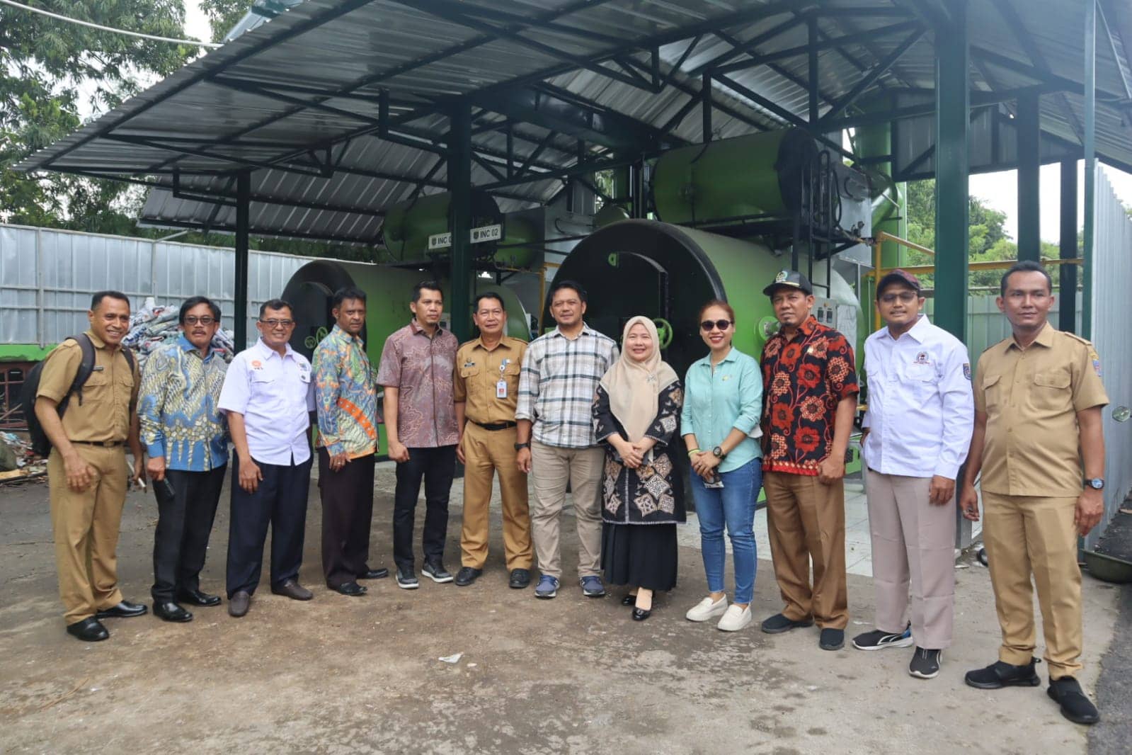 Komisi C DPRD Depok Kunjungi TPS Mekarjaya